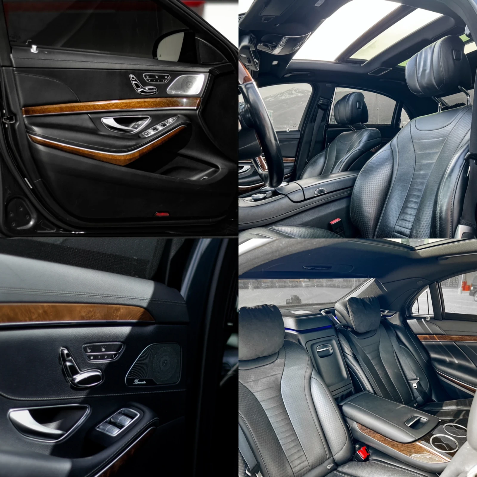 Mercedes-Benz S 500 �����/Burm/Pano/Long/FULL | Mobile.bg � ����������� 16