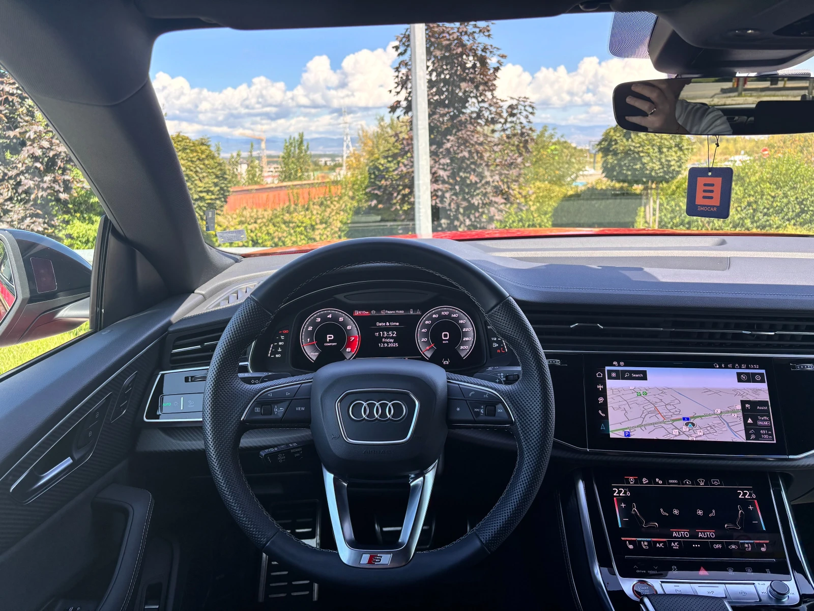 Audi SQ8 4.0 TFSI / Laser / B&O / Pano / HuD  | Mobile.bg — изображение 11