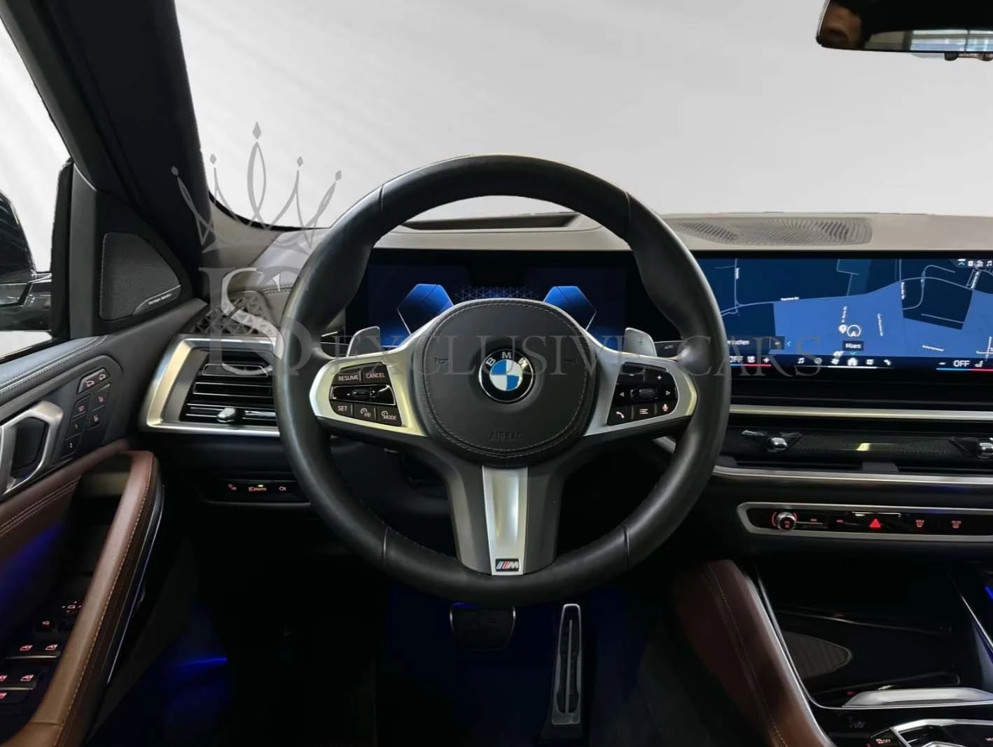 BMW X6 30D* M-SPOPRT PRO* SKY * ВАКУУМ* OБДУХВАНЕ* H&K - изображение 6