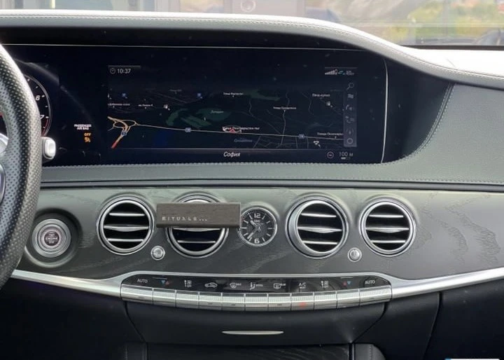 Mercedes-Benz S 63 AMG * BURMESTER* DISTR* 360* 4M* CARPLAY* MEMORY* , снимка 10 - Автомобили и джипове - 46377162