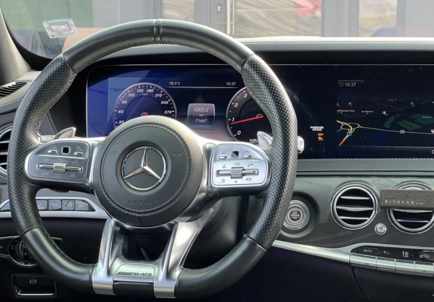 Mercedes-Benz S 63 AMG * BURMESTER* DISTR* 360* 4M* CARPLAY* MEMORY*  - изображение 8