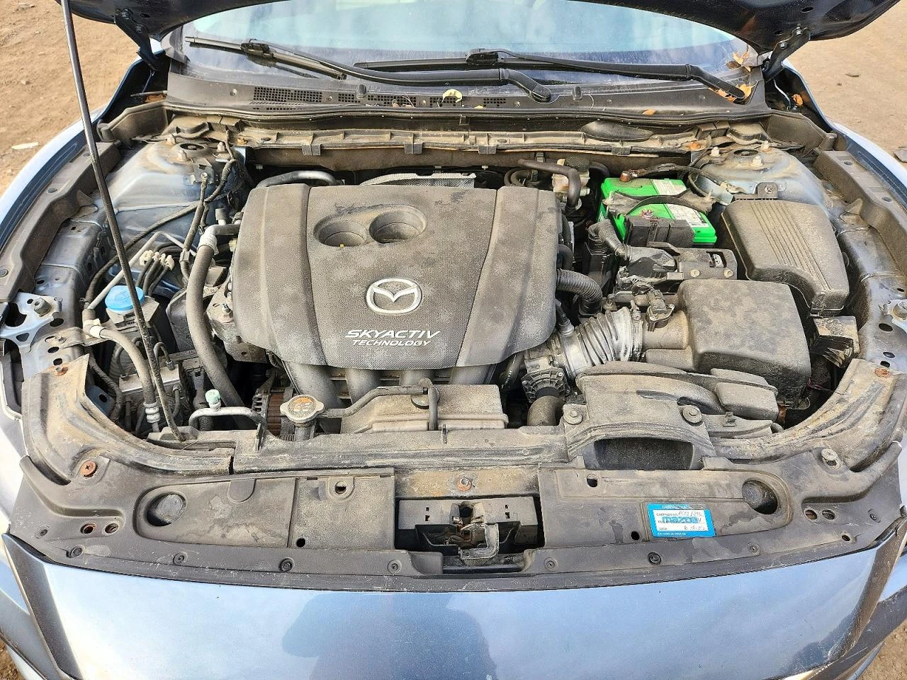 Mazda 6 CAMERA| КОЖА| BLIND-SPOT| LED, снимка 11 - Автомобили и джипове - 56748405