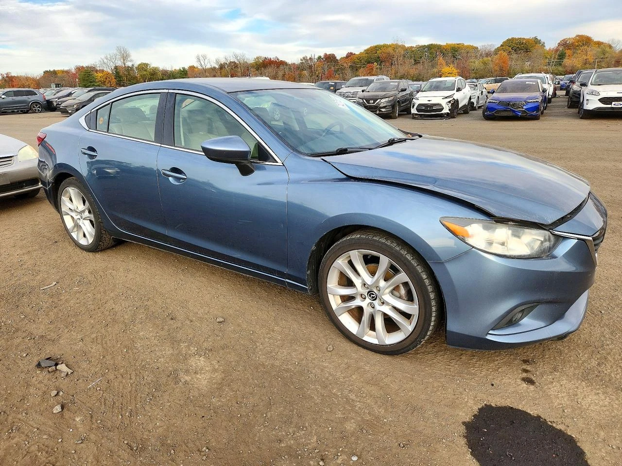 Mazda 6 CAMERA| КОЖА| BLIND-SPOT| LED, снимка 3 - Автомобили и джипове - 56748405
