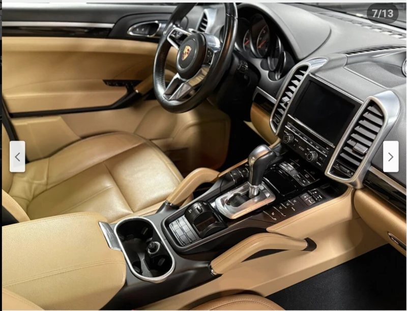 Porsche Cayenne ЕДИН* СОБСТВЕНИК* МЪРТВА* ТОЧКА* КАМЕРА* ПАНОРАМА*, снимка 7 - Автомобили и джипове - 53284233