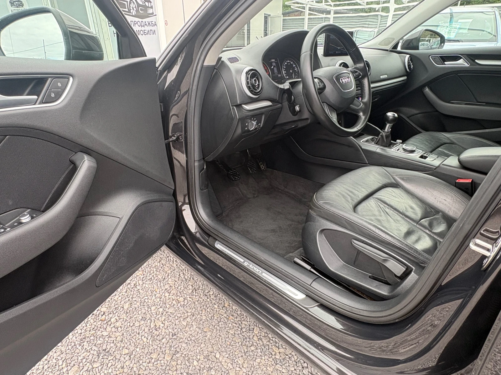 Audi A3 1 4-TGI-Кожен салон, снимка 14 - Автомобили и джипове - 54542855