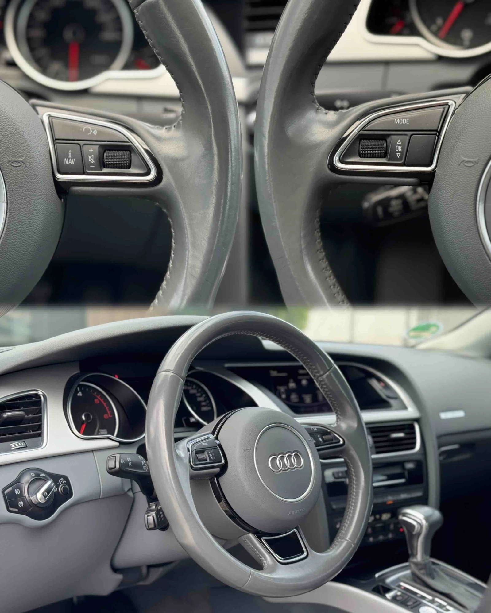 Audi A5 3.0TDI* ЛИЗИНГ* QUATTRO* DISTRONIC* , снимка 15 - Автомобили и джипове - 54571059