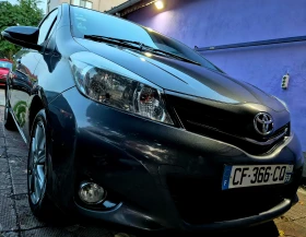 Toyota Yaris 1.4d4d-автомат-нави-кожа-japan, снимка 4