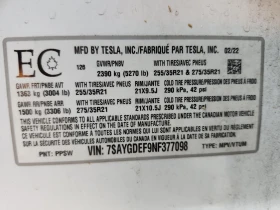 Tesla Model Y PERFORMANCE CARFAX АВТО КРЕДИТ  - 45850 лв. / 23442.73 € - 51530122 17