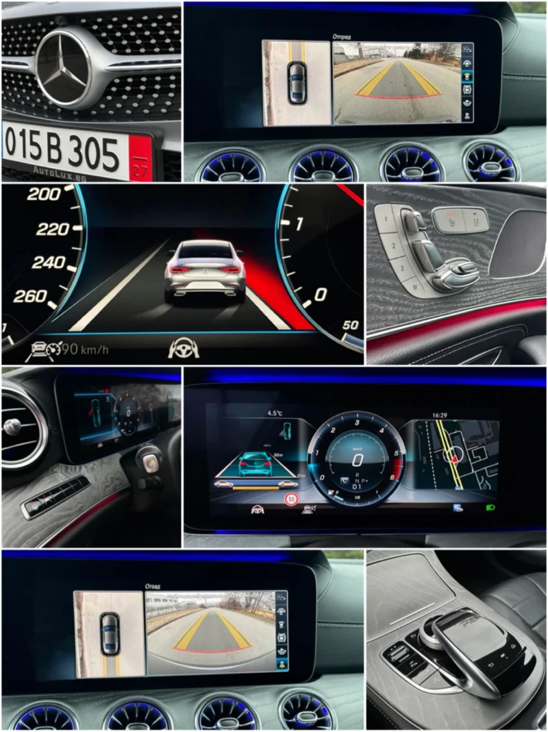 Mercedes-Benz CLS 400 AMG-pack* TOP* 4Matic* Подгрев* Камера* Burmester, снимка 13 - Автомобили и джипове - 48510402