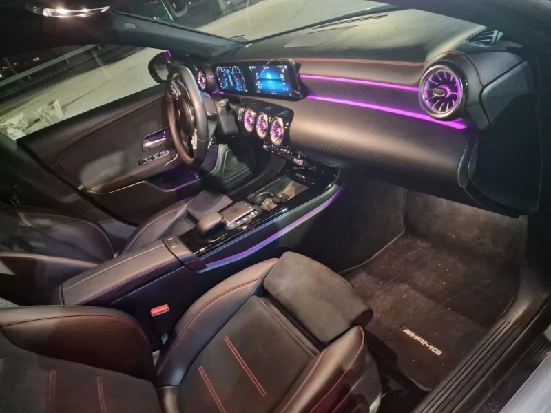 Mercedes-Benz CLA 200 AMG Line бяла перла, снимка 6 - Автомобили и джипове - 51957226