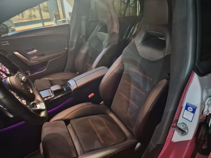 Mercedes-Benz CLA 200 AMG Line бяла перла, снимка 3 - Автомобили и джипове - 51957226