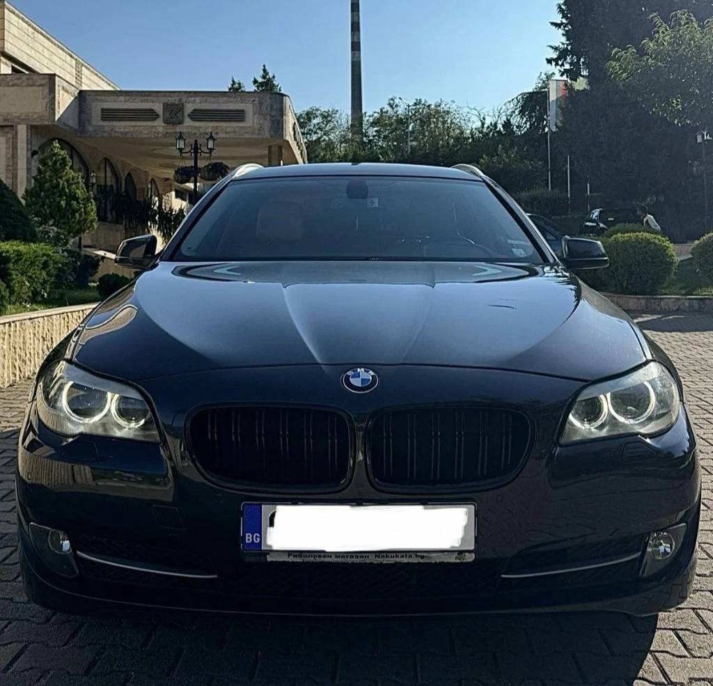 BMW 520 ГОЛЯМА НАВИГАЦИЯ* ПЕРА* КОЖА* BIXENON* ПАРКТРОНИК, снимка 1