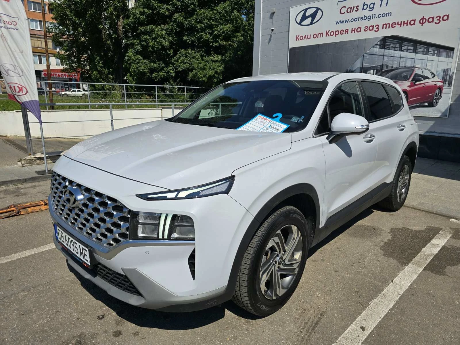 Hyundai Santa fe  2.2 diesel Собствен лизинг, реални километри - [1] 