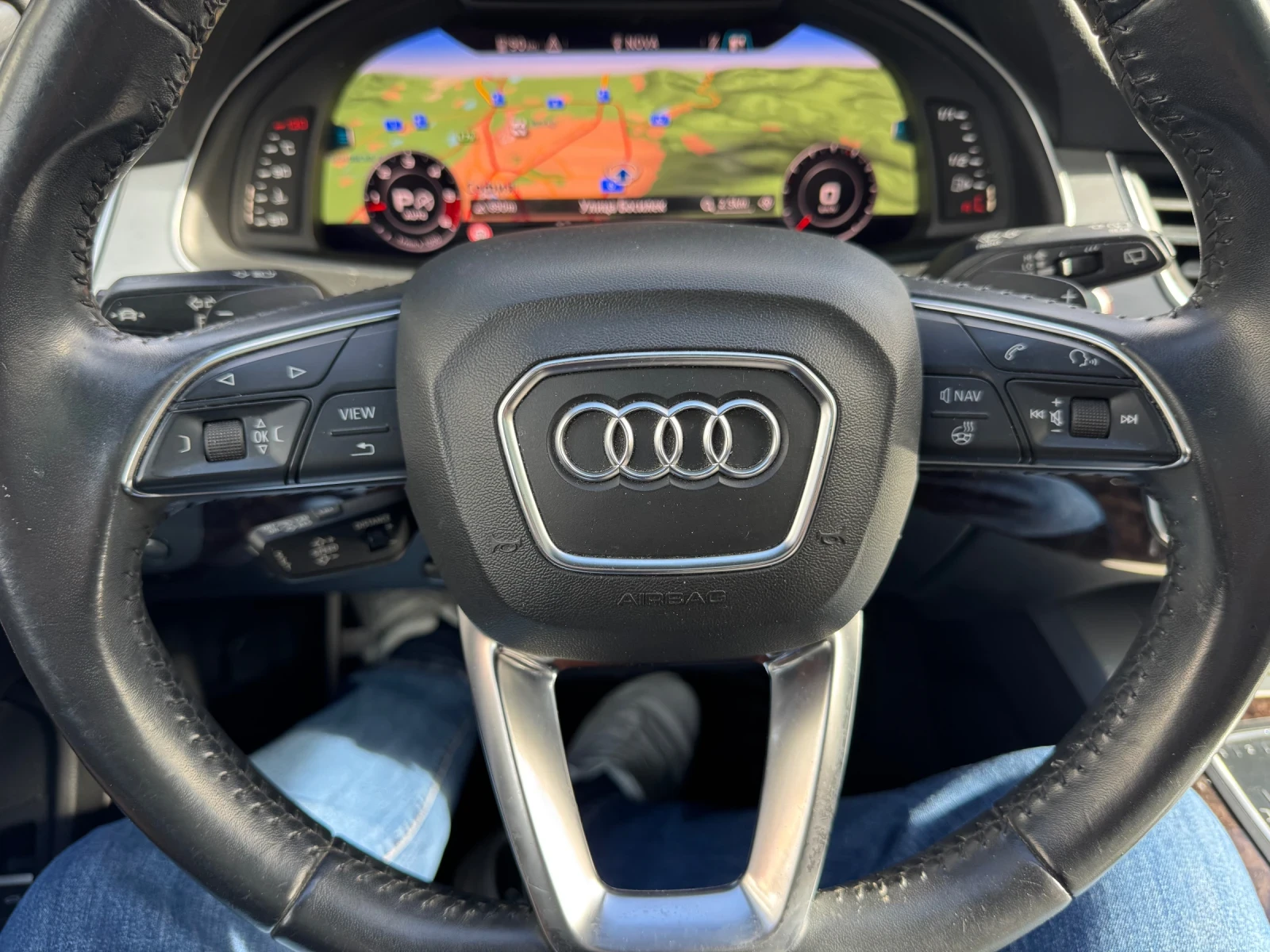 Audi SQ7 Full* ОБДУХВАНЕ* ПОДГРЕВ* ПАНОРАМА* КАМЕРА*  - изображение 3