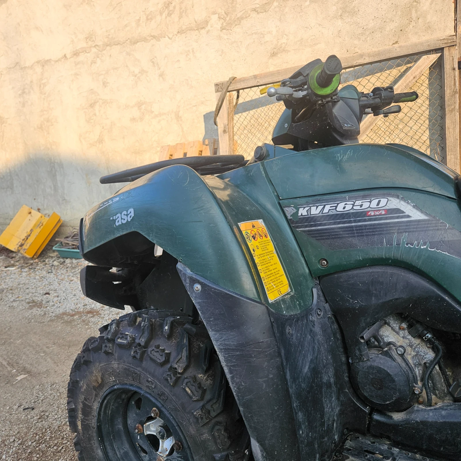 Kawasaki Kvf 650, снимка 5 - Мотоциклети и мототехника - 56154046