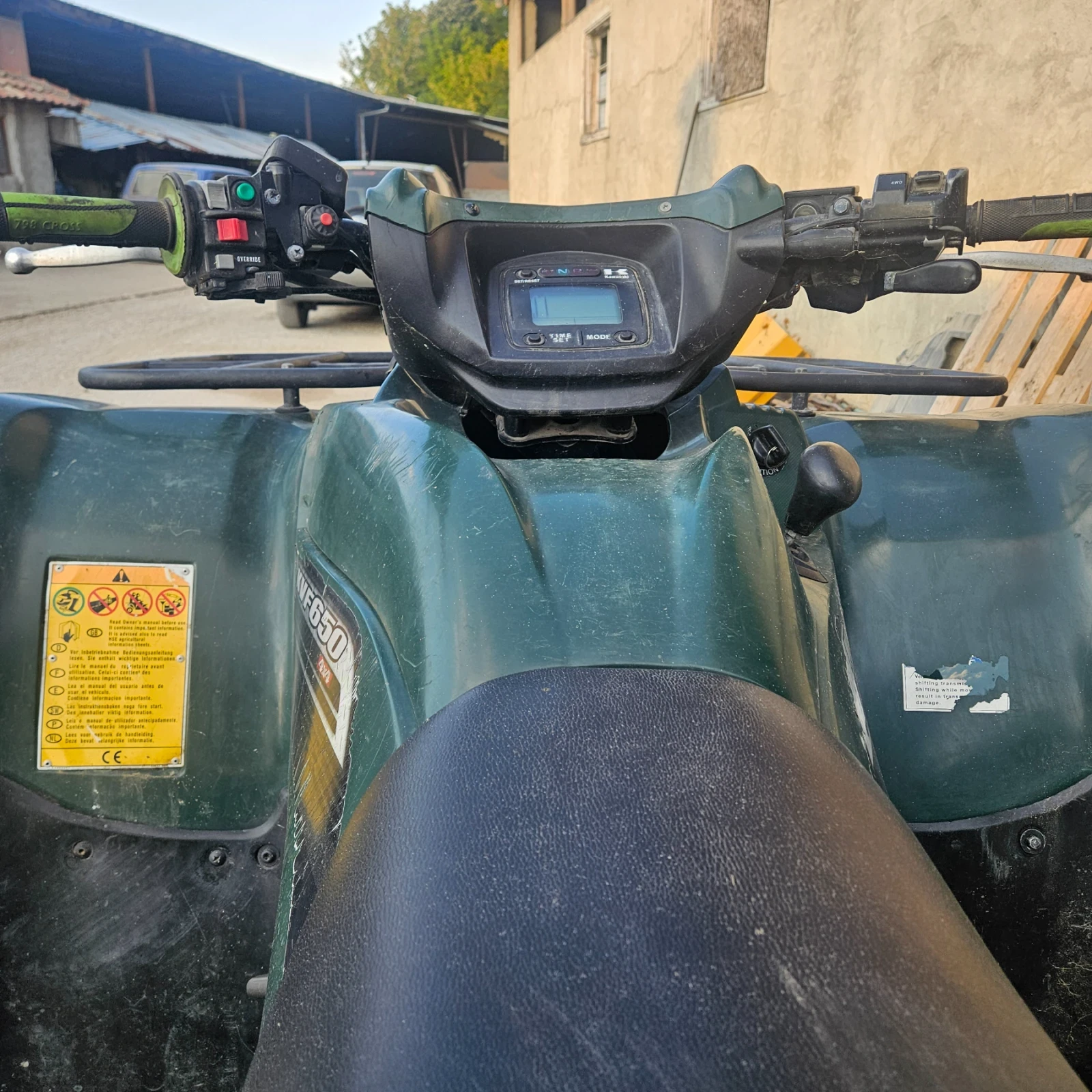 Kawasaki Kvf 650, снимка 8 - Мотоциклети и мототехника - 56154046