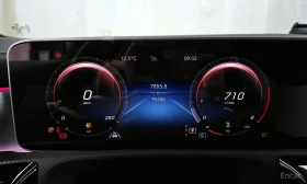 Mercedes-Benz CLA 250 AMG Line | Панорама | Кожа | LED | NAVI | Камера , снимка 8