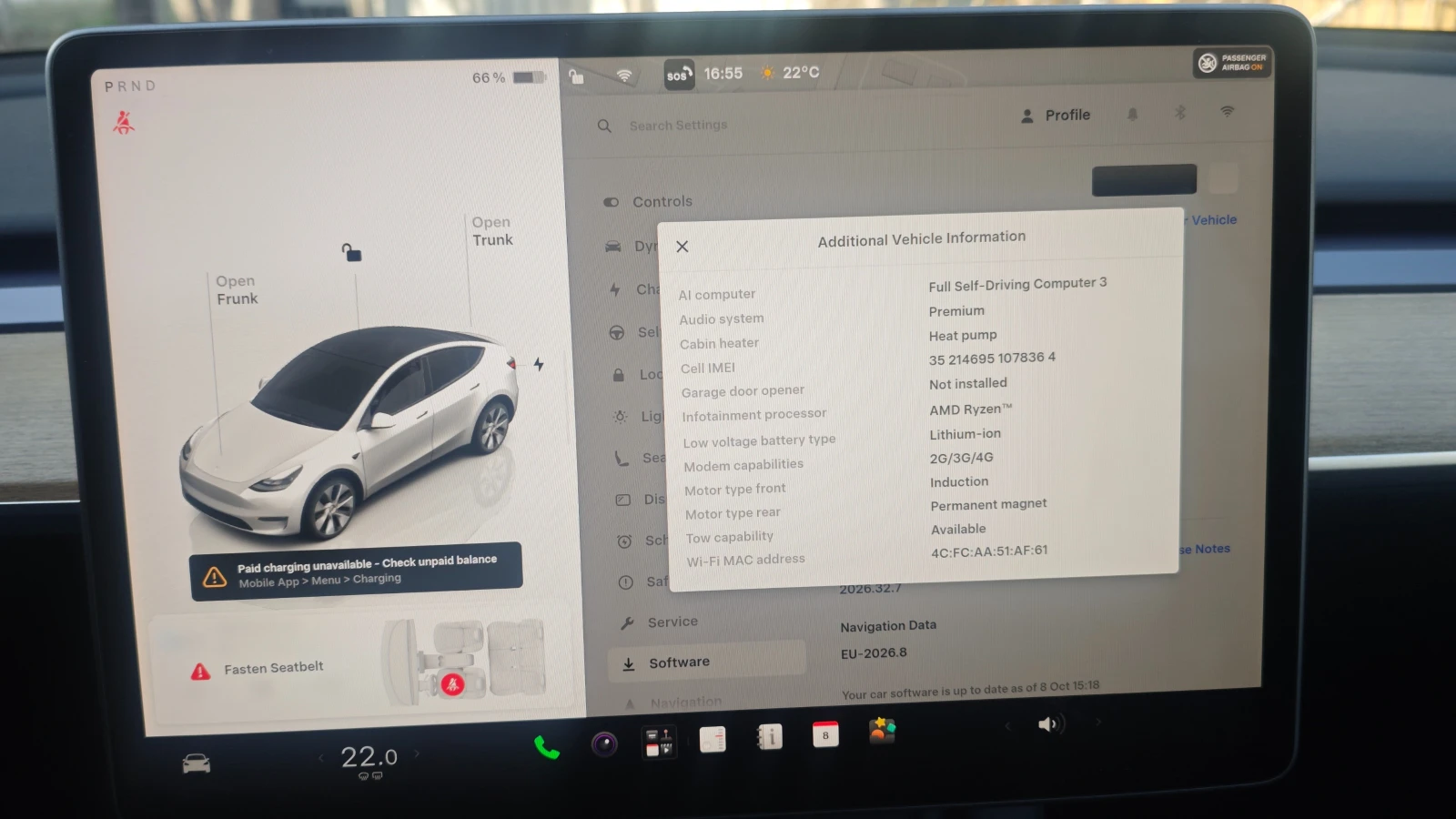 Tesla Model Y Long Range AWD, снимка 16 - Автомобили и джипове - 56414865