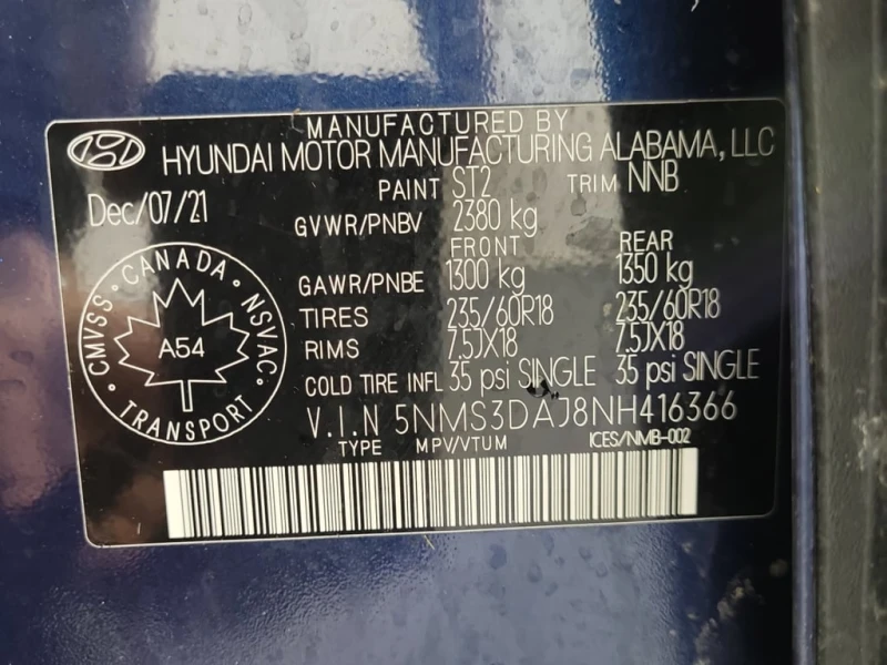 Hyundai Santa fe * PREFERRED * CARFAX * ФИНАНСИРАНЕ, снимка 15 - Автомобили и джипове - 53284407