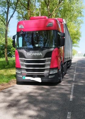 Обява за продажба на Scania R 450 Комплект с полуремарке Шмиц ~ 144 000 лв. - изображение 1