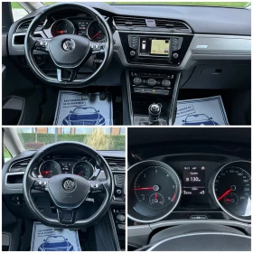 VW Touran 1.6TDi 116к.с.* 7местен* Навигация* Перфектен!!!, снимка 13