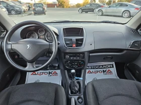 Peugeot 206 1.1i-60kc= КЛИМАТИК= 153.000км= 5ВРАТИ, снимка 12