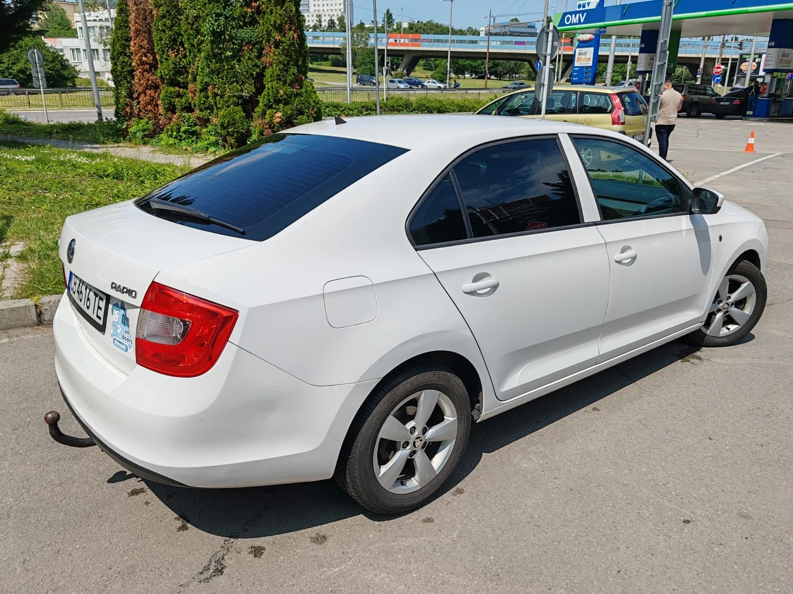 Skoda Rapid Обслужена, Винетка, ГТП, Гражданска, 4+ 4 Гуми - изображение 5