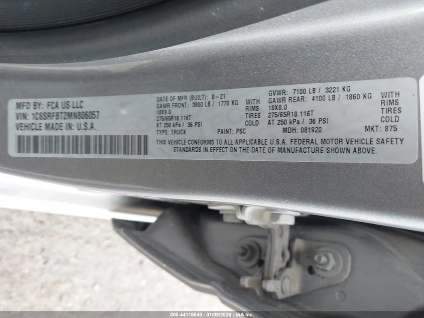 Dodge RAM 1500 Big Horn 4X4 6'4 Box, снимка 9 - Автомобили и джипове - 53808136