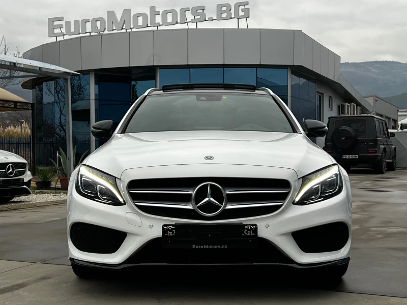 Mercedes-Benz C 220 d, 9G, 4-MAT, AMG LINE, NIGHT PACK, KEY-GO, CAMERA, снимка 2 - Автомобили и джипове - 48964046