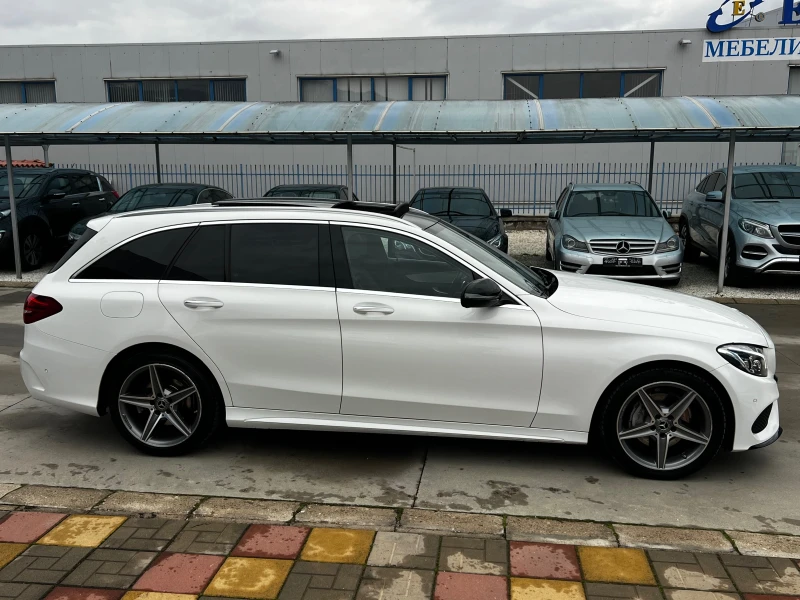 Mercedes-Benz C 220 d, 9G, 4-MAT, AMG LINE, NIGHT PACK, KEY-GO, CAMERA, снимка 4 - Автомобили и джипове - 48964046