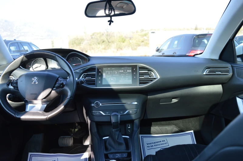 Peugeot 308 1.6BlueHDI-FULL EKSTRI-ALLURE-KOJA-LED-AVTOMAT, снимка 14 - Автомобили и джипове - 52156940