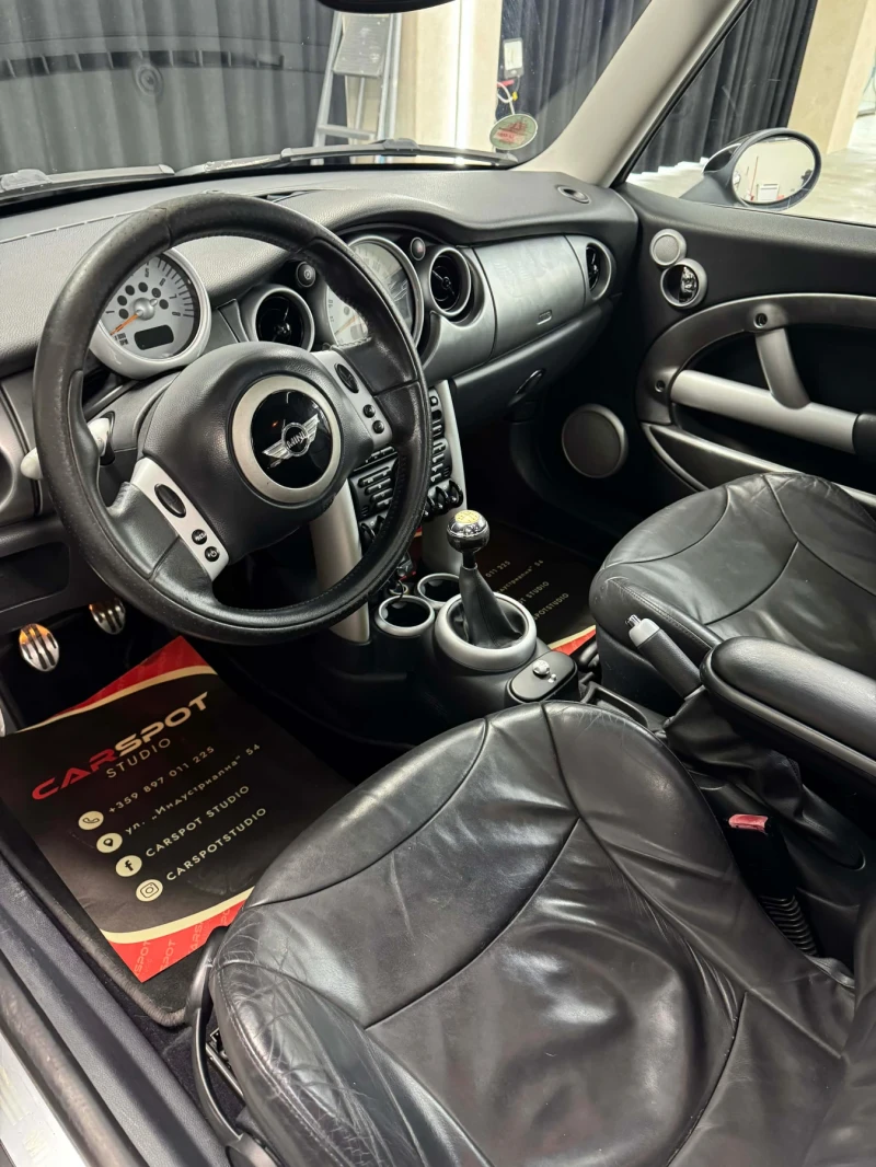 Mini Cooper s Кожа , клима , панорама, снимка 9 - Автомобили и джипове - 52931048