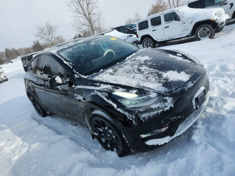 Tesla Model Y * LONG RANGE * CARFAX * БЕЗ ПЪРВОНАЧАЛНА ВНОСКА, снимка 2 - Автомобили и джипове - 53231756