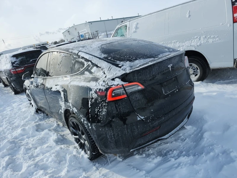 Tesla Model Y * LONG RANGE * CARFAX * БЕЗ ПЪРВОНАЧАЛНА ВНОСКА, снимка 4 - Автомобили и джипове - 53231756