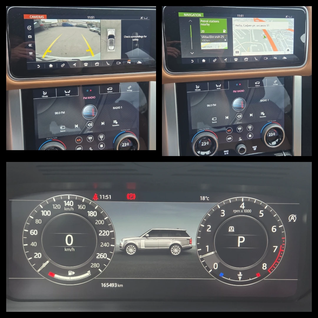 Land Rover Range rover 5.0 LONG/Autobiography, снимка 12 - Автомобили и джипове - 54748883