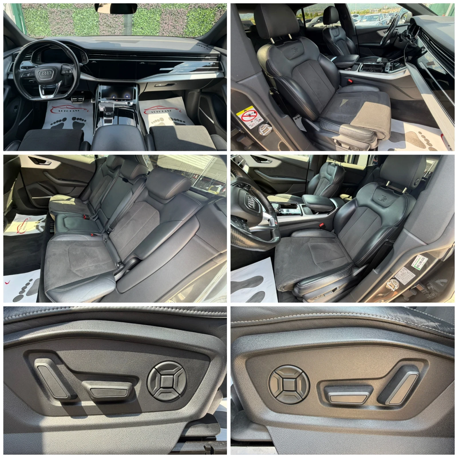 Audi Q8 S line x 3/Led/Navi/Keyless/СОБСТВЕН ЛИЗИНГ, снимка 15 - Автомобили и джипове - 55812399
