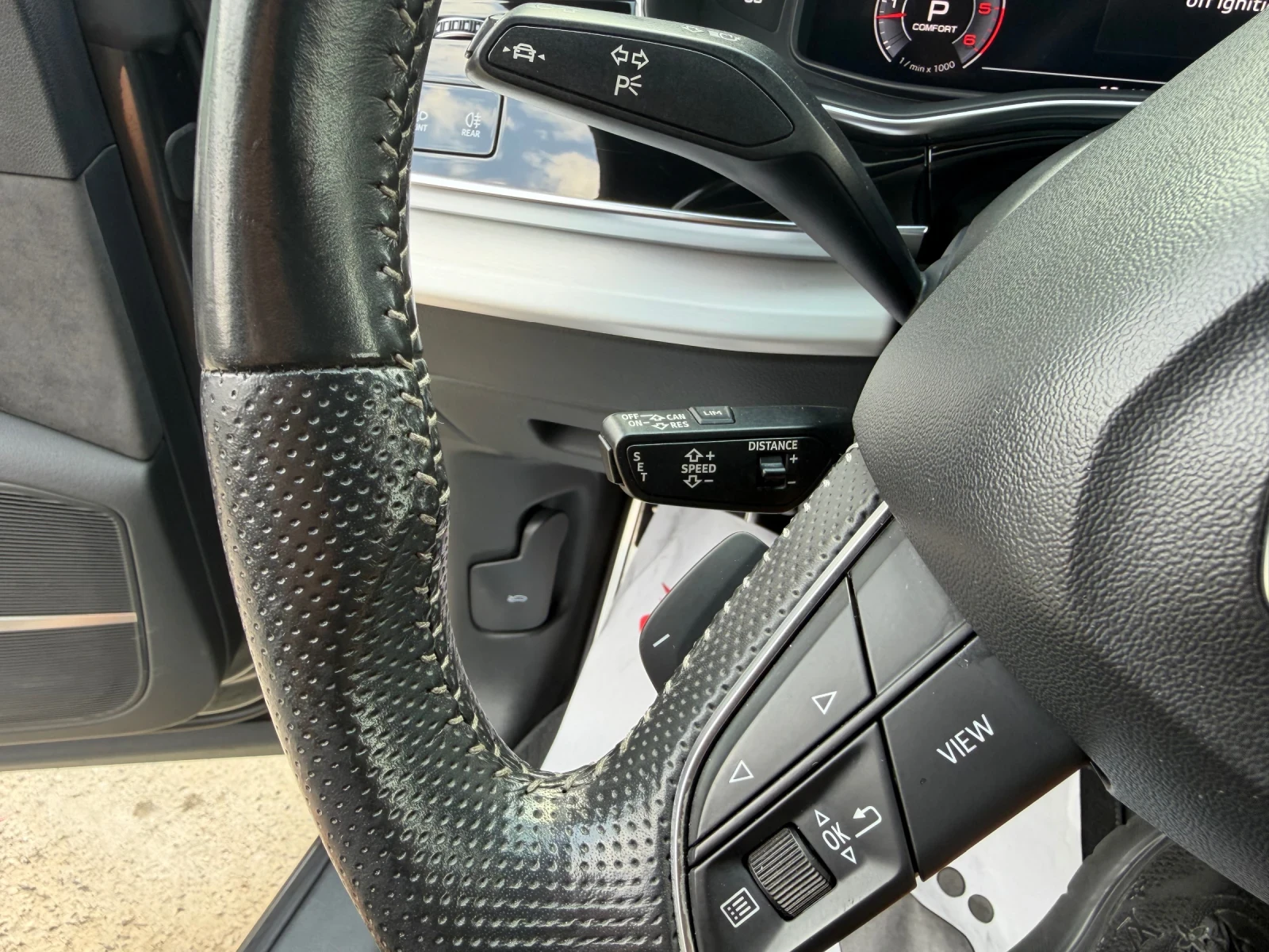Audi Q8 S line x 3/Led/Navi/Keyless/СОБСТВЕН ЛИЗИНГ, снимка 11 - Автомобили и джипове - 55812399