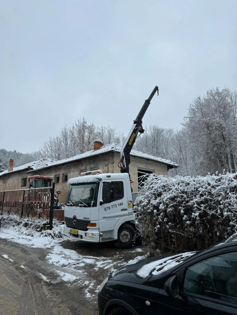 Mercedes-Benz Atego Кран PALFINGER, снимка 1 - Камиони - 48452710