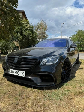 Mercedes-Benz S 400 S450L long 4matik  6.3amg carbon paket БАРТЕР, снимка 1