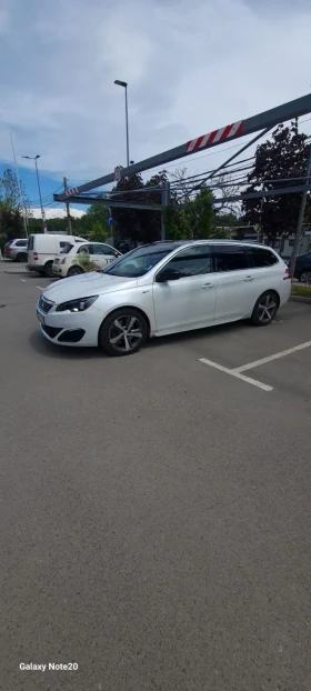 Обява за продажба на Peugeot 308 2.0HDI GT line181hp ~18 999 лв. - изображение 1