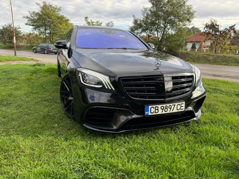 Mercedes-Benz S 400 S450L long 4matik  6.3amg carbon paket БАРТЕР, снимка 3 - Автомобили и джипове - 47540887