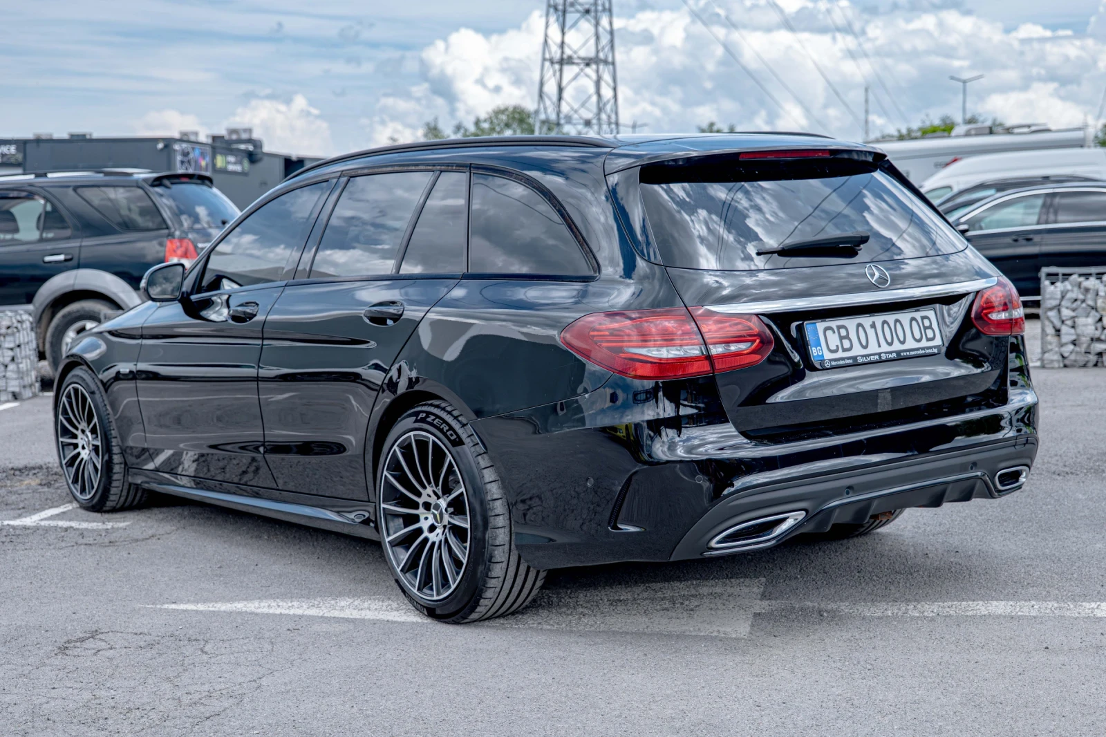 Mercedes-Benz C 220 FACELIFT/AMG LINE/NIGHT EDITION/9-G, снимка 4 - Автомобили и джипове - 54780890