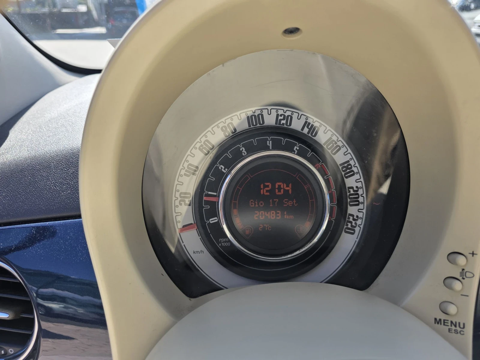 Fiat 500 1.2i Лизинг, снимка 12 - Автомобили и джипове - 56564861