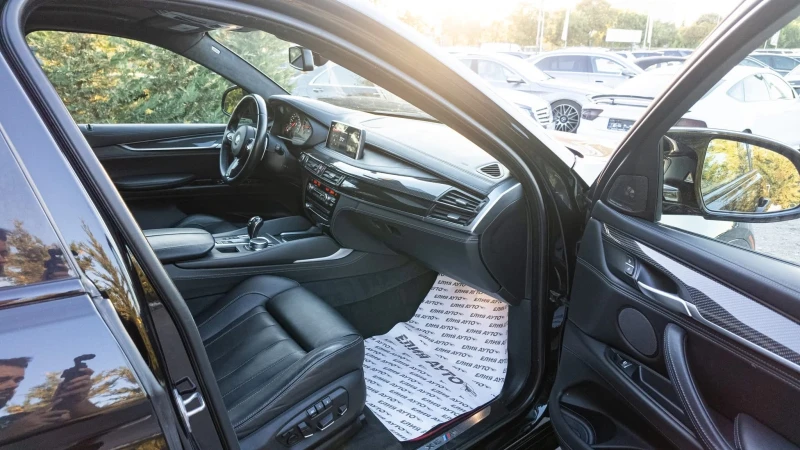 BMW X6 M FULL CARBON HARMAN KARDON ЛИЗИНГ 100%, снимка 13 - Автомобили и джипове - 51556227