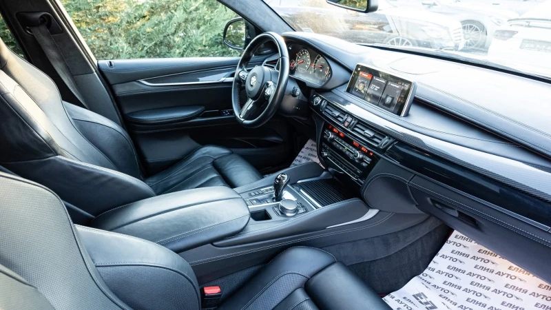 BMW X6 M FULL CARBON HARMAN KARDON ЛИЗИНГ 100%, снимка 15 - Автомобили и джипове - 51556227