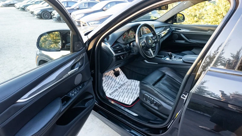 BMW X6 M FULL CARBON HARMAN KARDON ЛИЗИНГ 100%, снимка 11 - Автомобили и джипове - 51556227