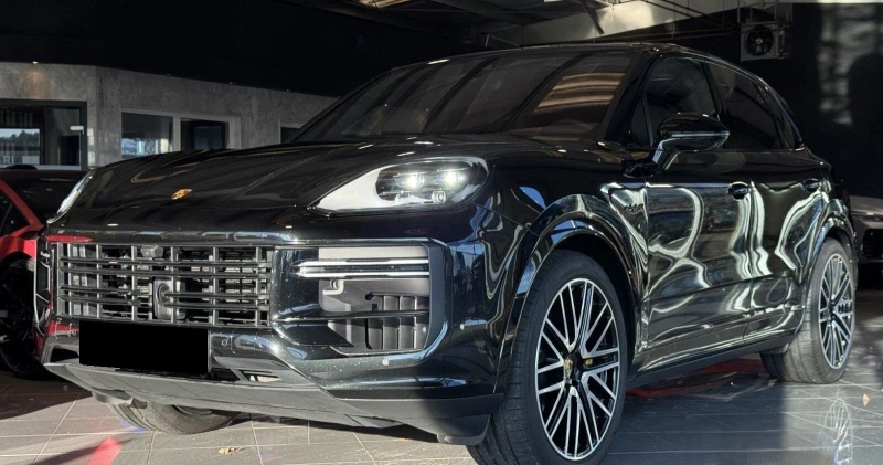 Porsche Cayenne TURBO E-HYBRID/CERAMIC/BURM/PANO/SPORT CHRONO/360/, снимка 3 - Автомобили и джипове - 53174072