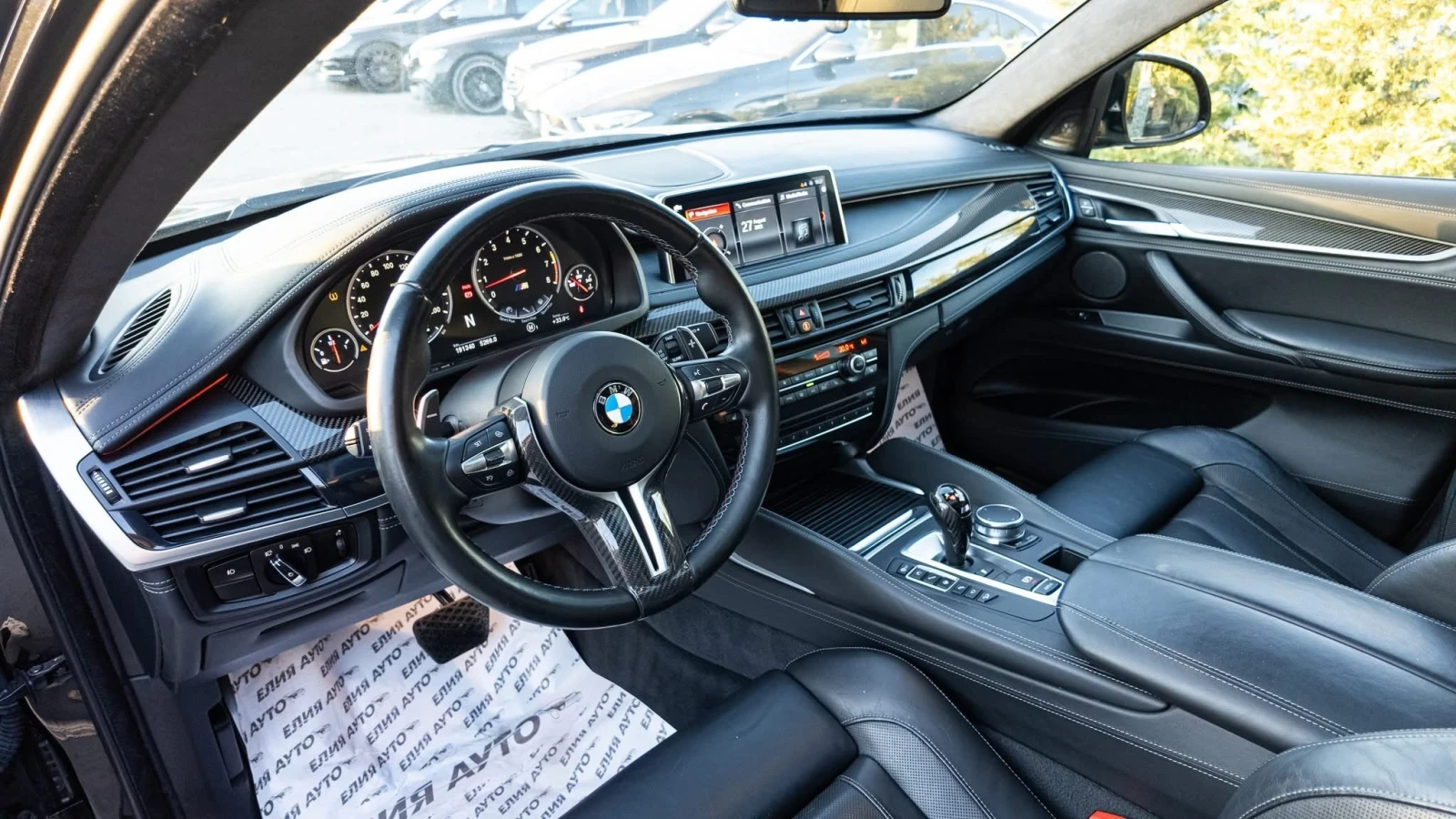 BMW X6 M FULL CARBON HARMAN KARDON  100% | Mobile.bg   12