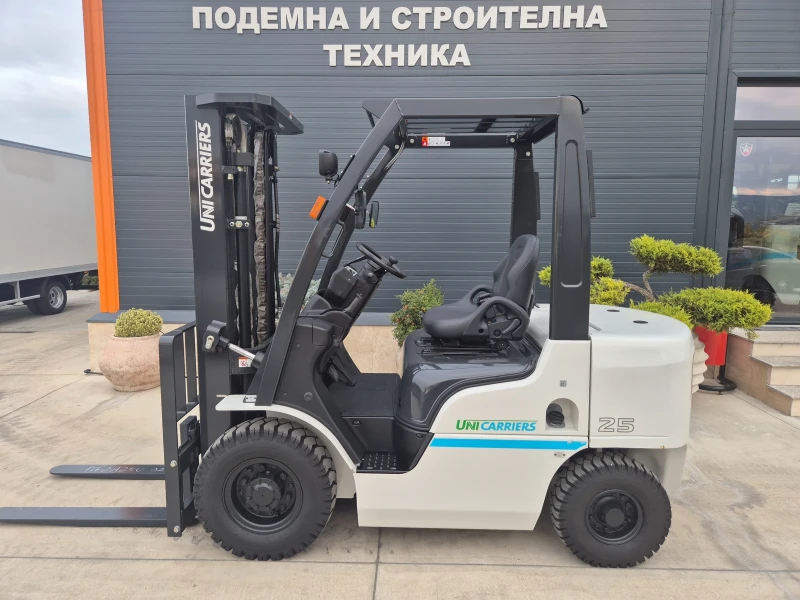 Мотокар Nissan UniCarriers JAPAN / ТРИПЛЕКС+ СВОБОДЕН ХОД, снимка 2 - Индустриална техника - 52043497