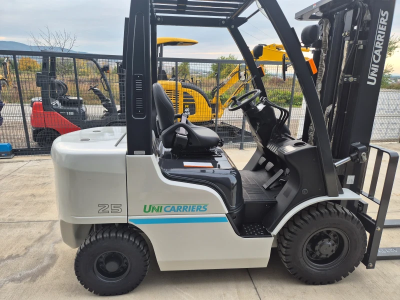 Мотокар Nissan UniCarriers JAPAN / ТРИПЛЕКС+ СВОБОДЕН ХОД, снимка 6 - Индустриална техника - 52043497